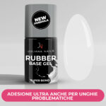 rubber base gel milky white