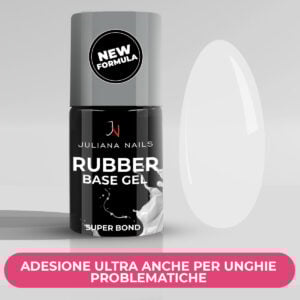 rubber base gel milky white