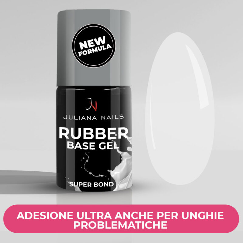 rubber base gel milky white