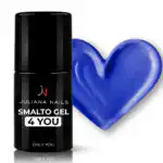 Smalto gel Juliana Nails Blu, Vegano, Ipoallergenico e Hema Free