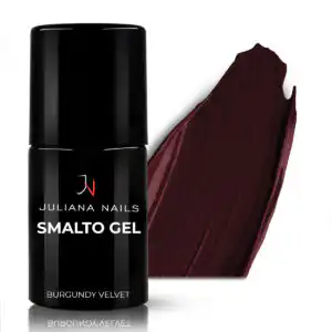 Boccetta Smalto Gel 6ml colore rosso scuro