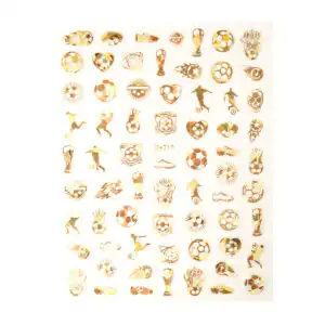 nail sticker football