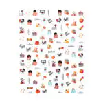 Nail Sticker – Cozy Fall 14