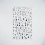 Nail Sticker – Christmas Lights 1