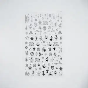 Nail Sticker – Christmas Lights 1