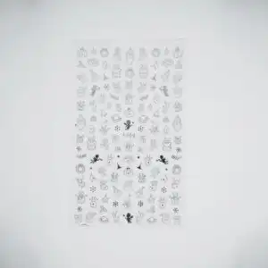 Nail Sticker – Christmas Lights 2