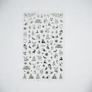 Nail Sticker – Christmas Lights 3