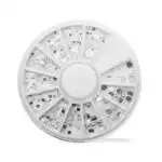 Nail Art Wheel – Silver Dots