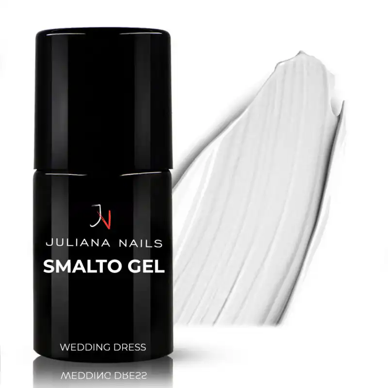 GL6061294 Smalto Gel Wedding Dress - Juliana Nails