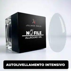 No file - Gel Juliana nails nero su uno sfondo bianco di colore trasparente
