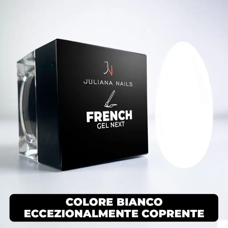 GL100680---GL100681 Gel French - Perfect French Juliana Nails