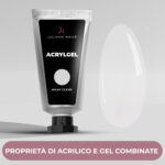 acrylgel milky clear